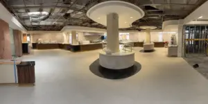 Sodexo Westminster Tile Completed in Main Serving area Wide Angle View