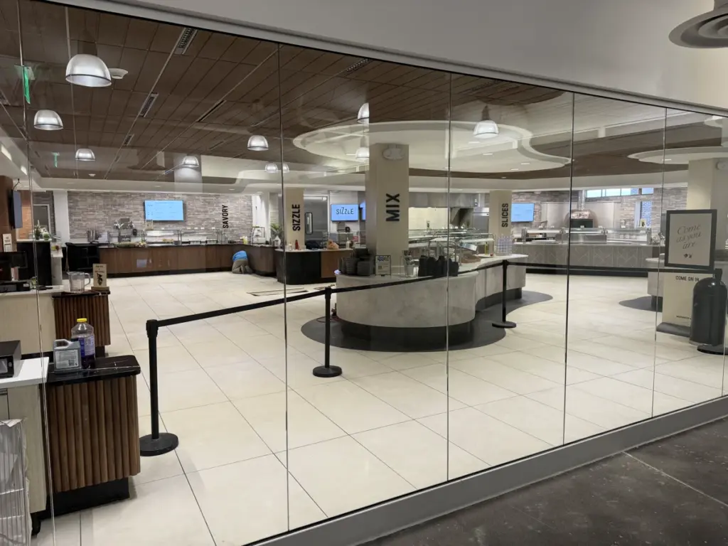 Sodexo Westminster Tile Completed in Main Serving area